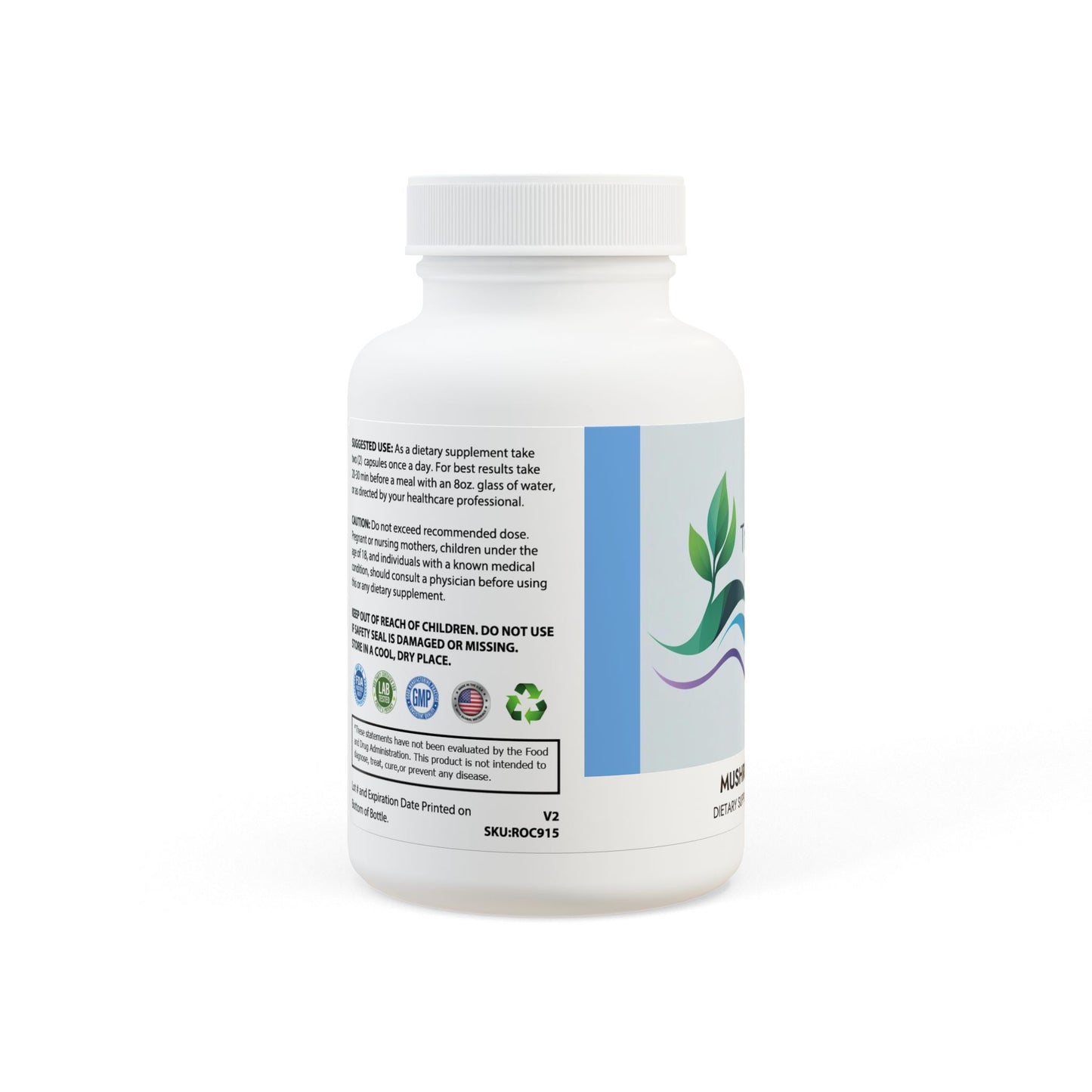 Mushroom Blend Supplement (60 Capsules)