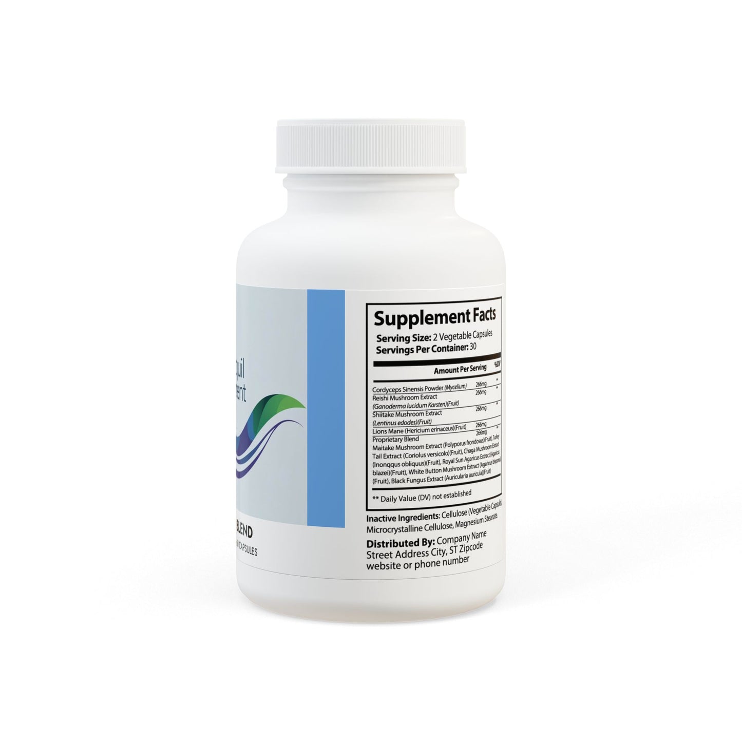 Mushroom Blend Supplement (60 Capsules)