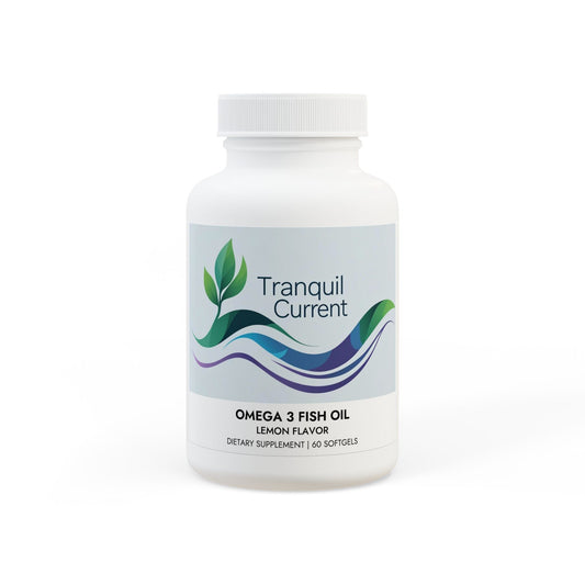 Omega 3 Fish Oil Supplement (60 Softgels)