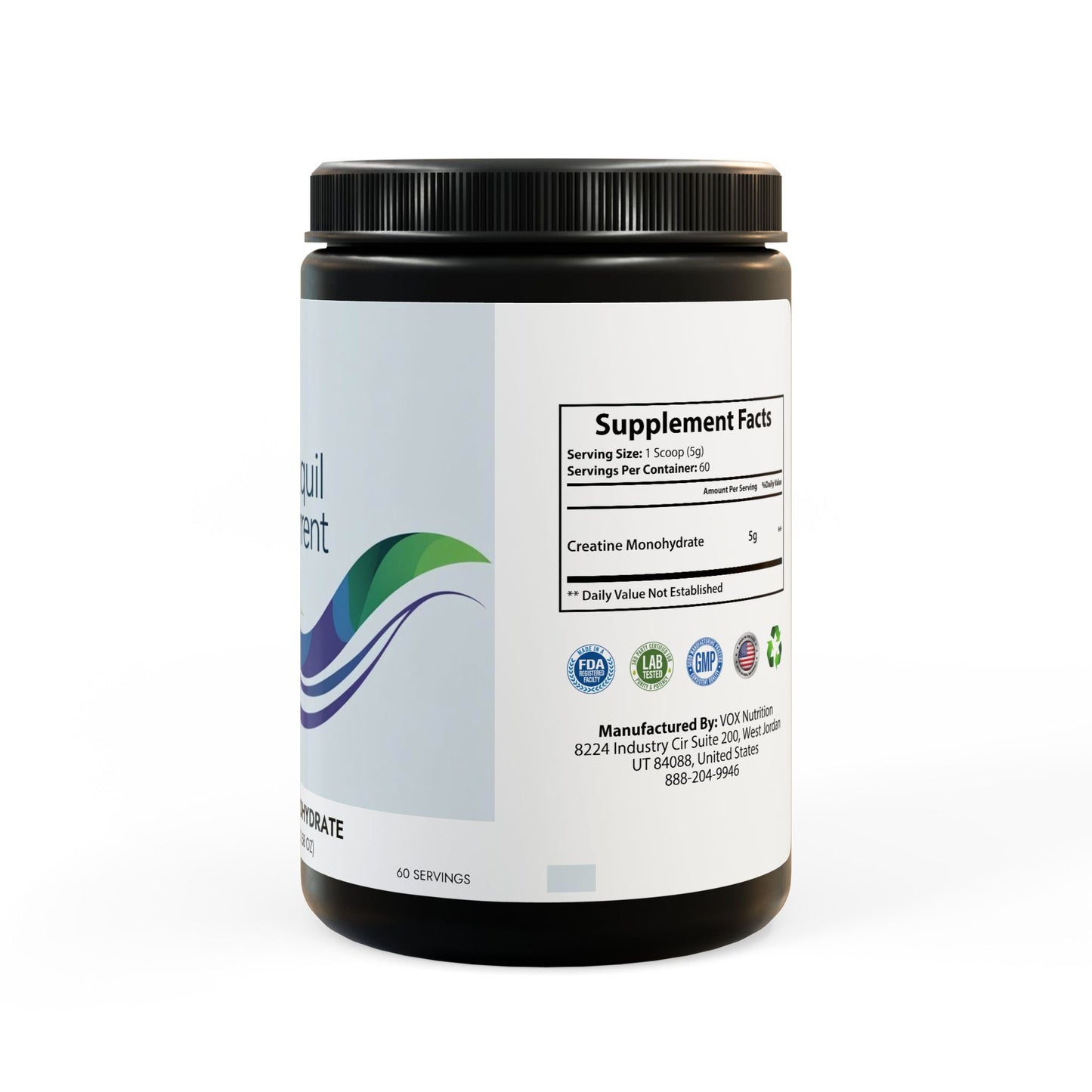 Creatine Monohydrate Supplement (300g, 10.58oz)