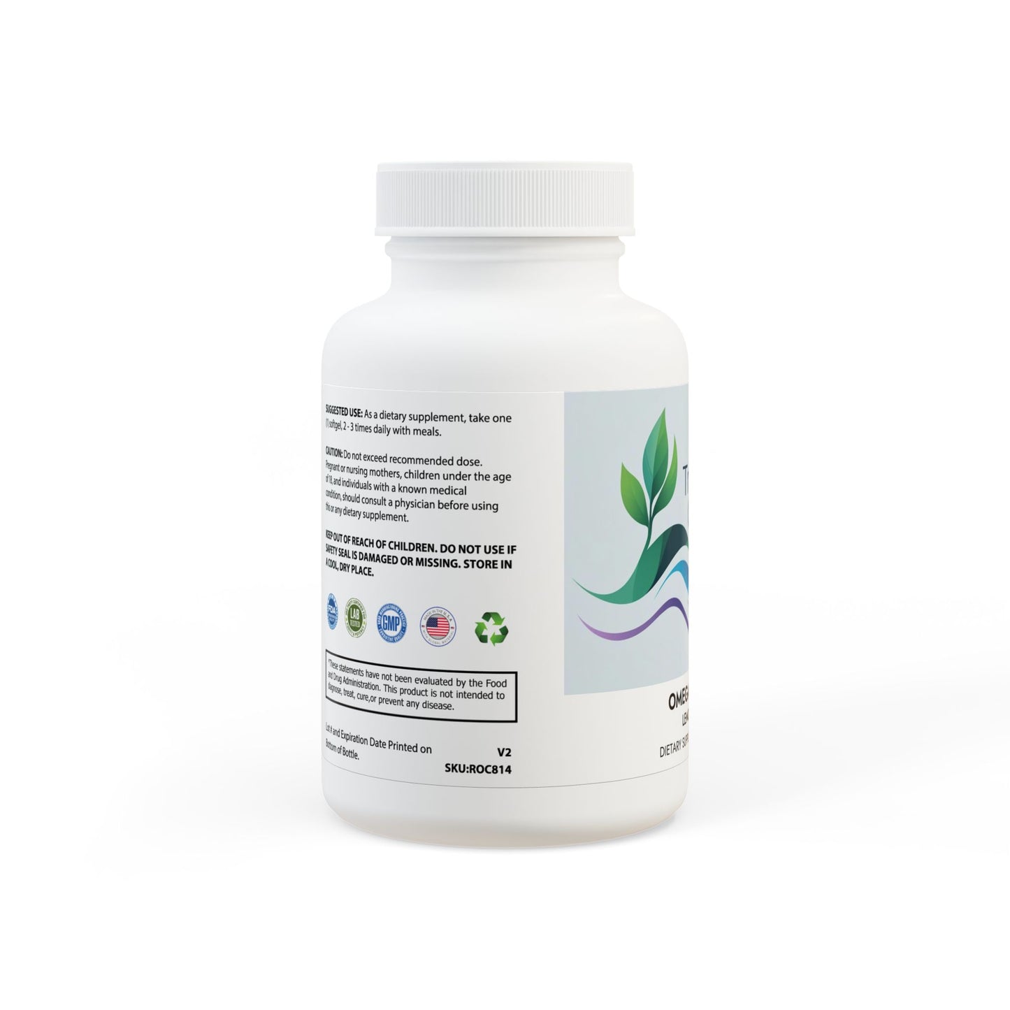 Omega 3 Fish Oil Supplement (60 Softgels)