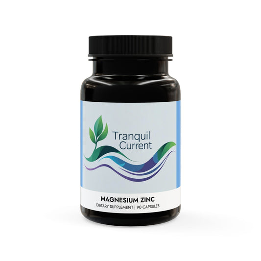 Magnesium Zinc Supplement (90 Capsules)