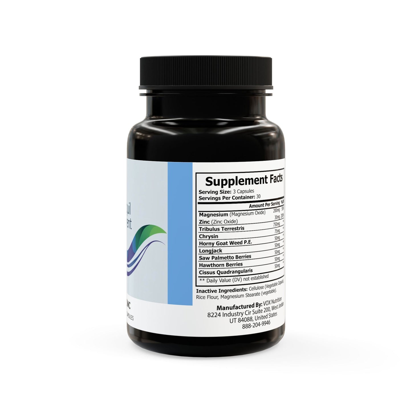Magnesium Zinc Supplement (90 Capsules)